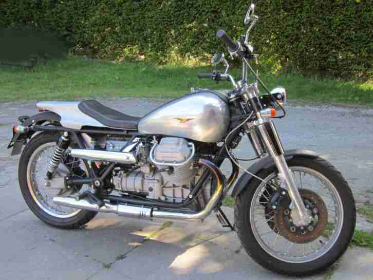 Guzzi Roadster 1000 Cafe Racer ? m. Le Mans III Rahmen u. V1000 Motor Umbau