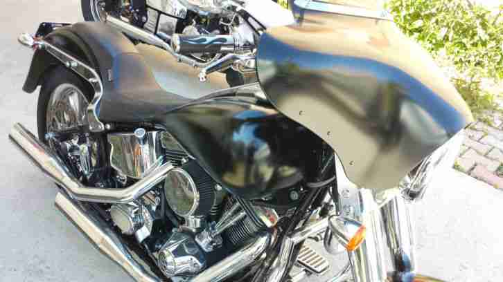 HARLEY DAVIDSON 1999 EVO FAT BOY -TOP BIKE- GEPFLEGT-1800KM-MATT