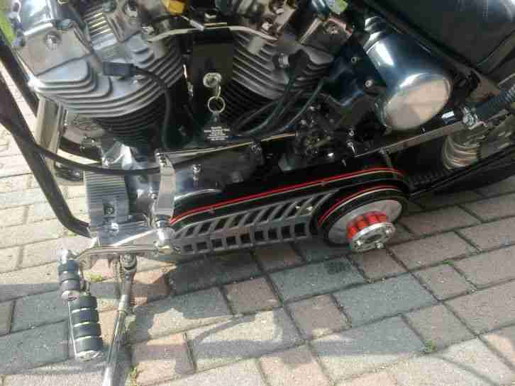 HARLEY DAVIDSON Bj 81 JAMMER RIGID FRAME EARLY SHOVEL S&S CHOPPER DEUTSCHER TÜV