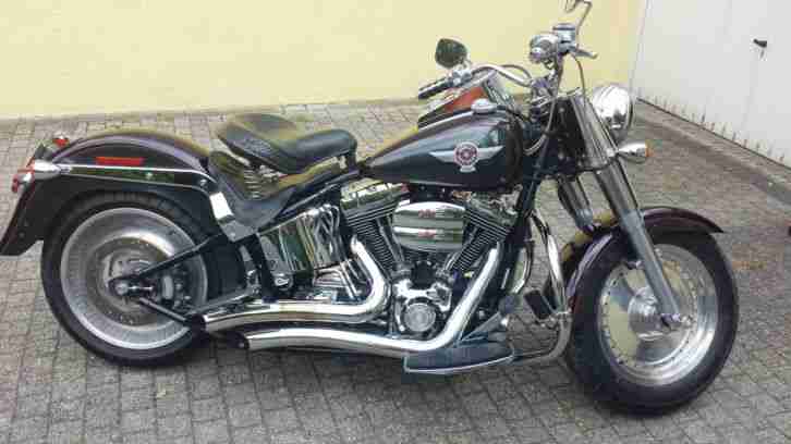 HARLEY DAVIDSON CROSS BONES STYLE FAT BOY