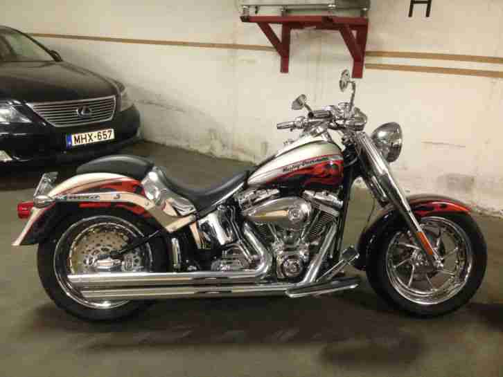 HARLEY DAVIDSON CVO FATBOY FLSTFSE2 SCREAMIN EAGLE, SAMMLER, 8250KM, WINTERPREIS