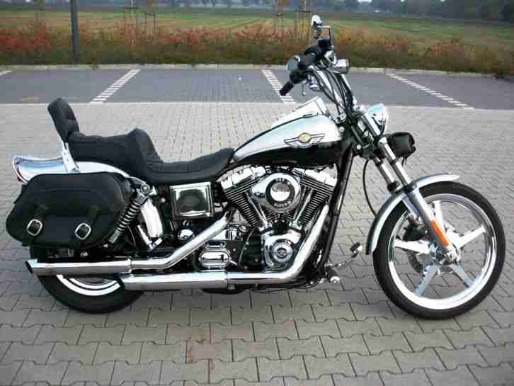 HARLEY DAVIDSON - DYNA WIDE GLIDE 100th ANNIV. PENZL AUSPUFF - S&S VERGASER !!