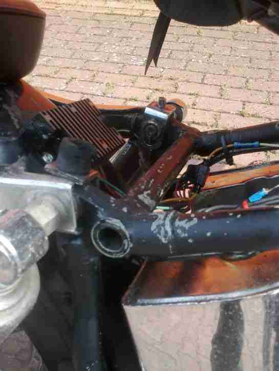 HARLEY DAVIDSON EARLY SHOVEL OLD SCHOOL DROPE FRAME AUS USA