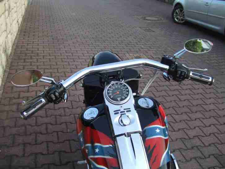 HARLEY DAVIDSON FAT BOY UMBAU 1995 SAHNESTÜCK !!