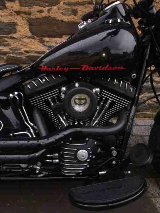 HARLEY DAVIDSON FLSTC Softail Schwarz EMD RSD Bobber/ Tracker 103“ keine Fat Boy