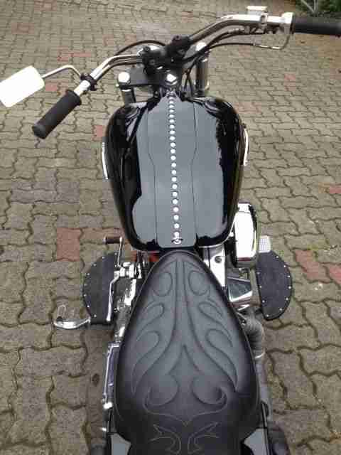 !!! HARLEY DAVIDSON FXST !!! EINZELSTÜCK CUSTOM UMBAU !!! TOP !!!