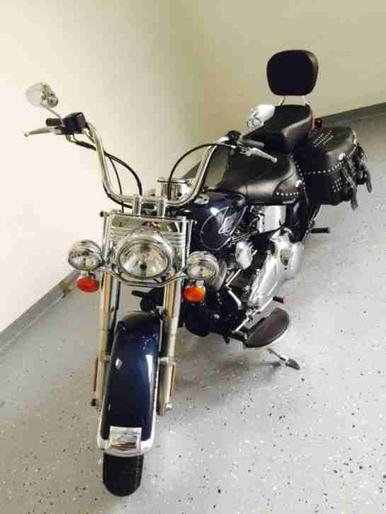 HARLEY DAVIDSON HERITAGE SOFTAIL CLASSIC RETRO BIKE ORIGINAL ZUSTAND WIE NEU