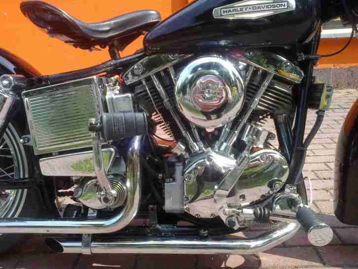 HARLEY DAVIDSON ORIGINAL 1968 EARLY SHOVEL IN TOP SHOW CONDITION RUNS PERFECT