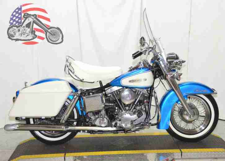 HARLEY DAVIDSON ORIGINAL FLH ELECTRA GLIDE EARLY SHOVEL BAUJAHR 1966 ZUSTAND 1-2