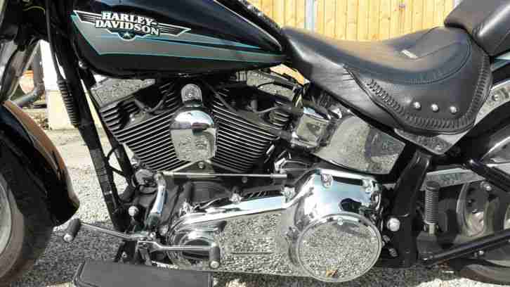 HARLEY DAVIDSON SOFTAIL FAT BOY 2009 SCHWARZ