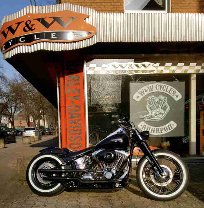 HARLEY-DAVIDSON SOFTAIL SCHÖNER DEZENTER OLD SCHOOL UMBAU !! TOP BIKE !!