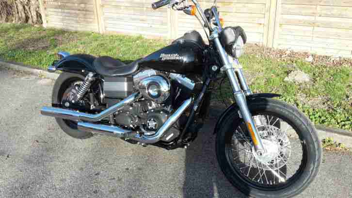 HARLEY DAVIDSON STREET BOB 2012 MIT ABS UND 180ER
