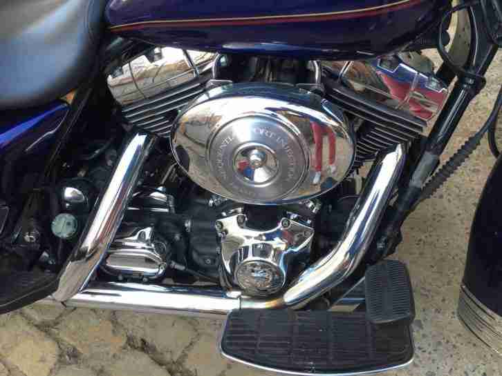 HD Road King , Twin Cam Motor nur 8600,-