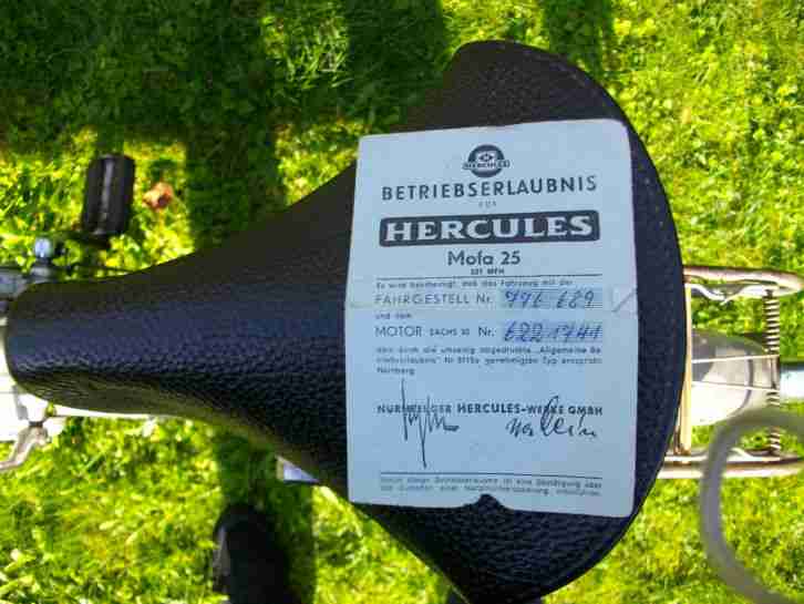 HERCULES MOFA MFH 221, BJ 1970, 2 Gang