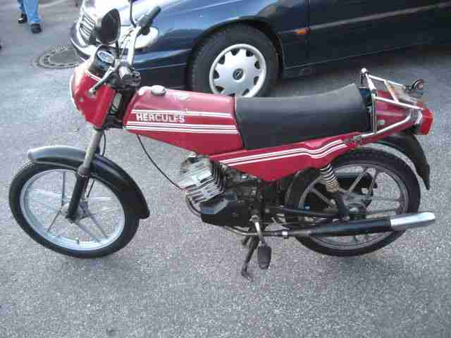 HERCULES Mofa Typ 544 wie abgebildet 3 GANG Motor dreht mit ORIGINALPAPIEREN