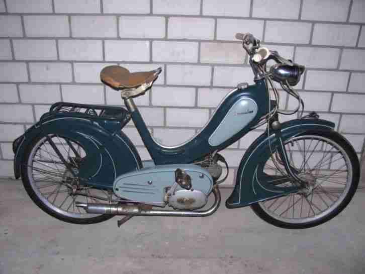 HERCULES Typ 215 Moped Bj. 1955 + orig. Betriebserlaubnis Oldtimer Sachs Motor