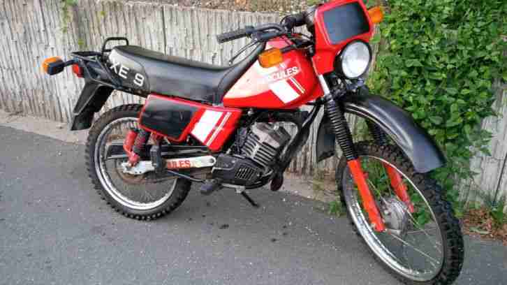HERCULES XE9 Bj 1983 80er Enduro XE 9 1.Hand
