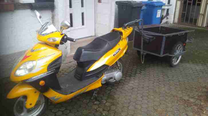 HISUN HS150T-2 (Superknaller in gelb) 150 ccm