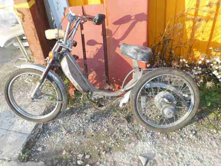 HONDA CAMINO DX MOFA MOPED ZUM RESTAURIEREN ODER AUSSCHLACHTEN NICHT KOMPLETT