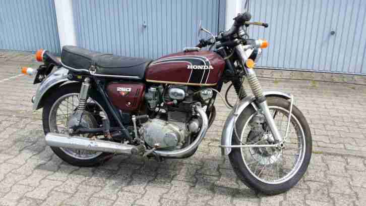 HONDA CB 250 BJ 73 Seit '79 abgemeldet! 1. Hand (2 innerhalb Familie) 23tkm