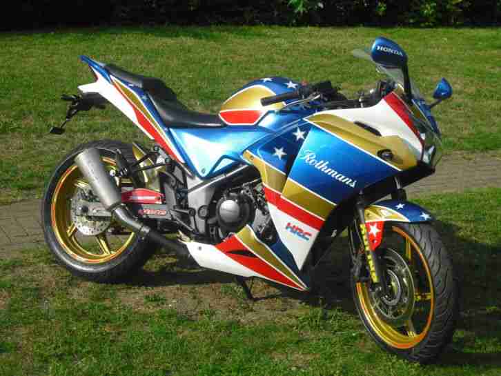 HONDA CBR-250-R HRC- Rothmans Einzelstück Scheckheft