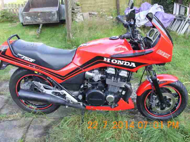 HONDA CBX 750 F