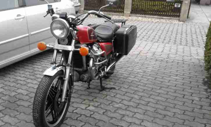 HONDA CX 500 C PC 01 CHOPPER FAHRBEREIT MIT TÜV UND KRAUSER SEITENKOFFER