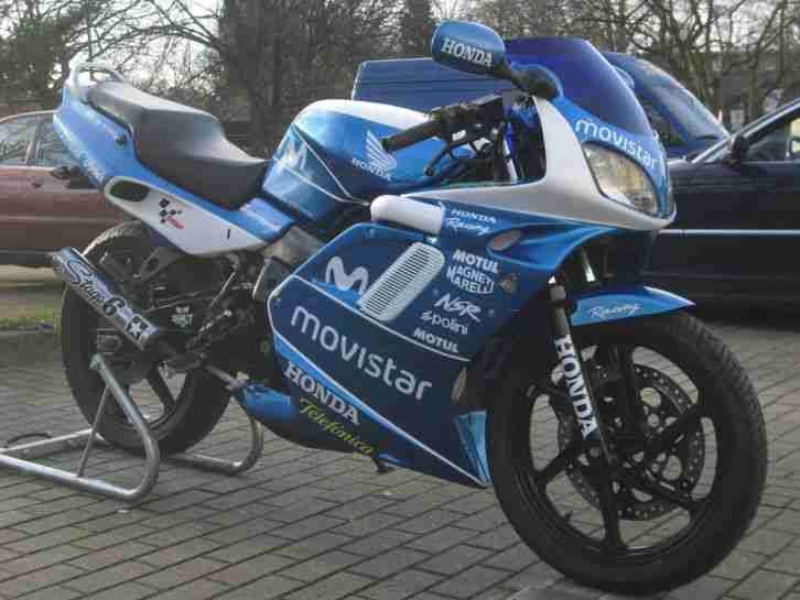 HONDA NSR-125-R - EZ-2003 -TELEFONICA- MOVISTAR EINZEL STÜCK