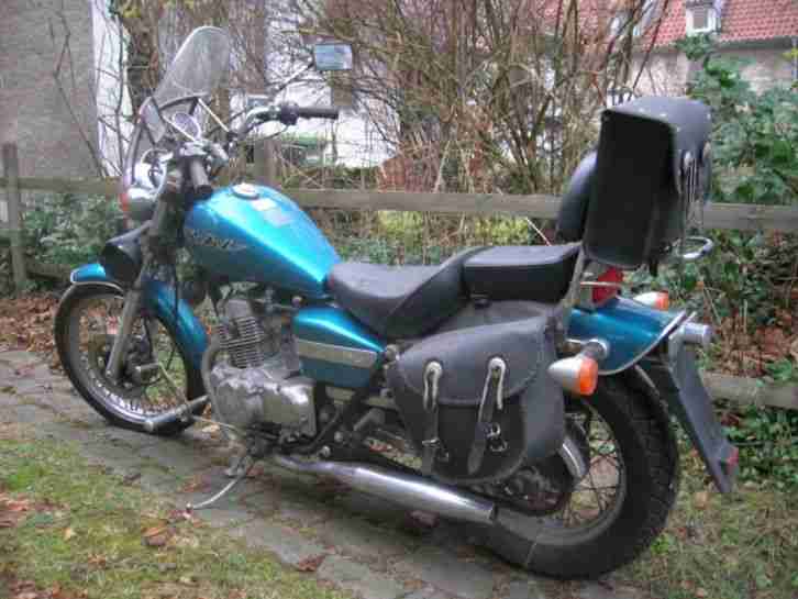HONDA Rebel JC26 JC 26 LKRAD Motorrad 125ccm vorverlegte Fußrastenanlage