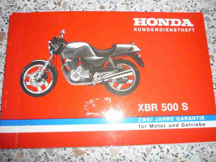 XBR 500 original Betriebsanleitung