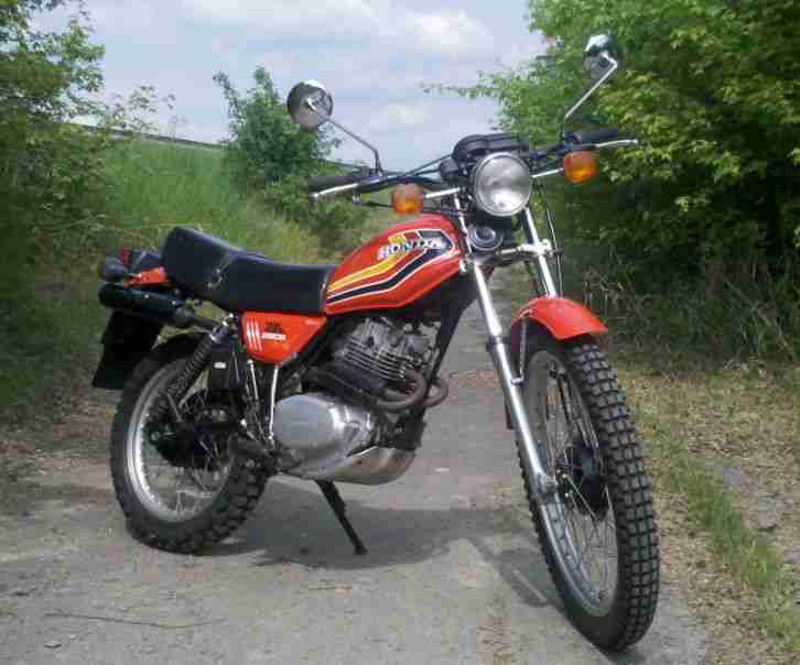 HONDA XL 250 S --- EZ´78 --- 23337 km --- schöner Originalzustand