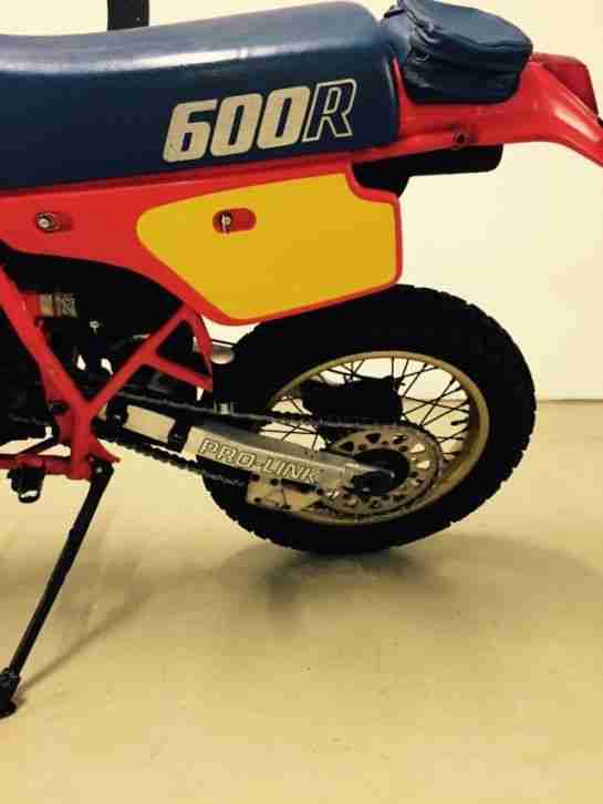 HONDA XR 600 R -XR-CR-XL-VINTAGE MX OLDTIMER 250-350-500-650 -AHRMA-TWINSHOCK-XT