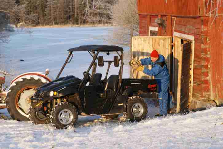HS 700 UTV 4x4, opt. mit Schneeschild, Side by Side, Buggy, ATV, Quad, RZR, LOF