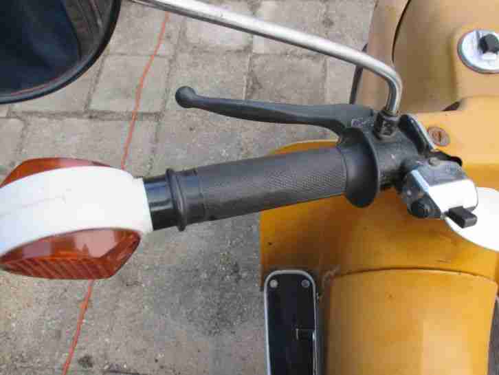 Hallo Simson Schwalbe die Schwalbe ist noch in ein fast original zu stand