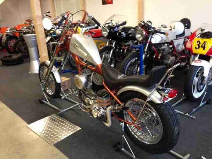 Harley 750 wla Chopper von 1942