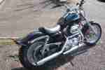 Harley 883er Sportster im Look eines Big Twin