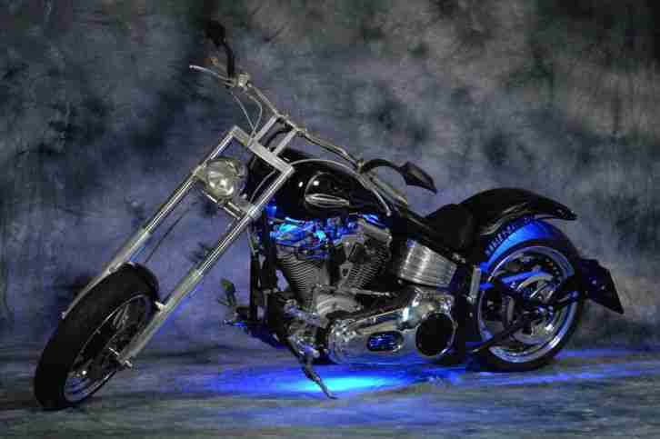 Harley Coustom Bike Motorrad Einzelstück !