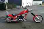 Harley Custom Bike ,,Red Baron'' Softail