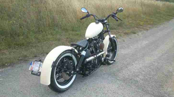 Harley Custombike Shovelhead Bj81 alles NEU