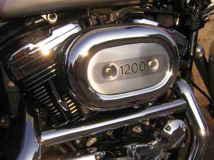 Harley Davidson 1200er Sportster Custom niedrige Sitzhöhe TÜV 3/2017 Deutsches M
