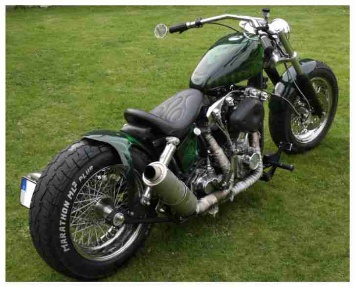 Harley Davidson 58 er Knickrahmen Custom Bike