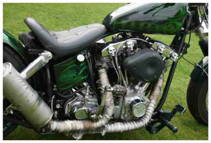 Harley Davidson 58 er Knickrahmen Custom Bike Panhead / Shovelhead TOP!