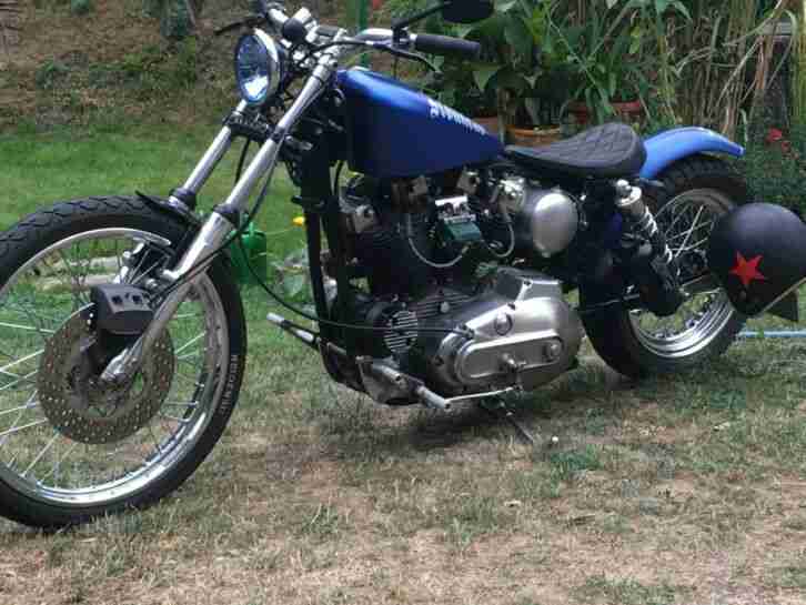 Harley Davidson 77er Ironhead Custom Umbau