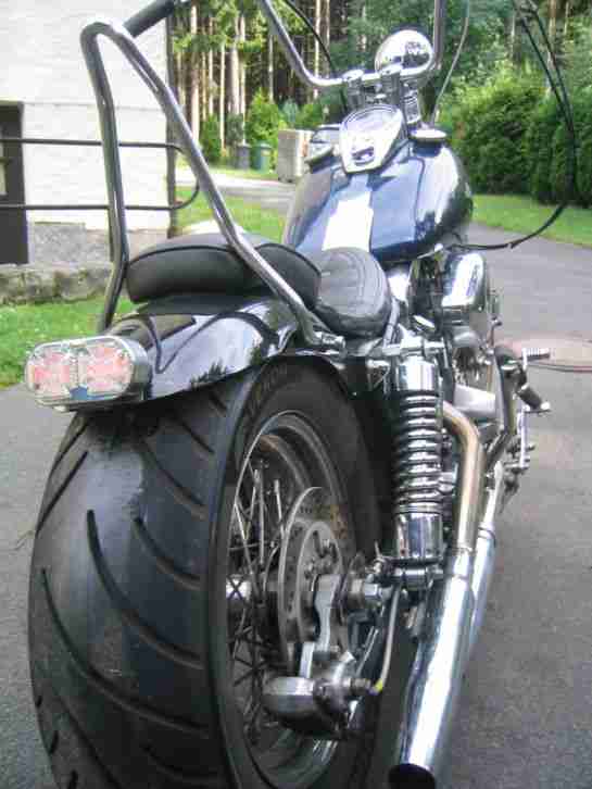 Harley Davidson, Bj.1958 Knickrahmen, Shovelheadmotor, Springergabel