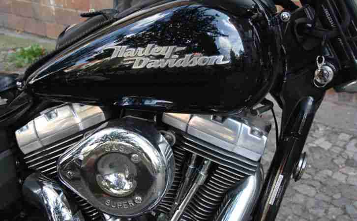 Harley-Davidson Bobber Chopper Custom FXDB, schwarz, 2008, 1584ccm, 200er