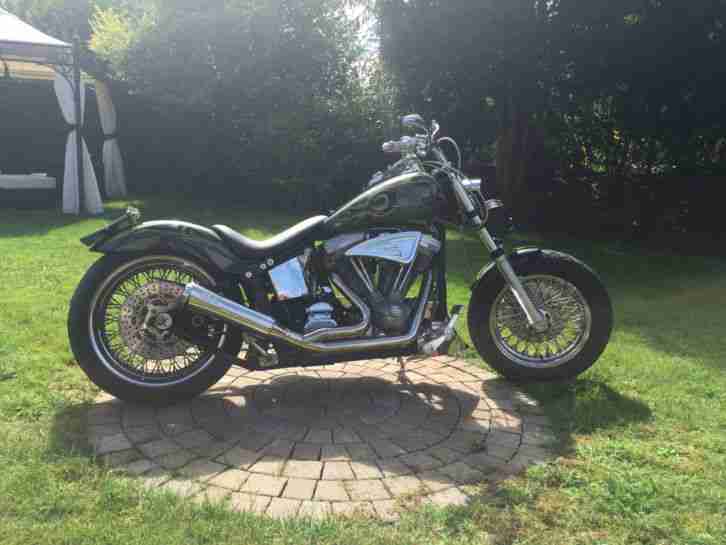 Harley Davidson CR FXST Softail Custom Bike