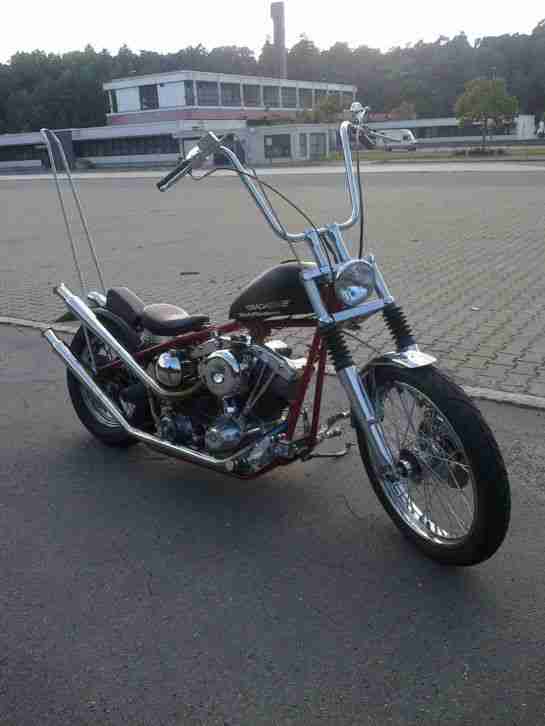 Harley Davidson Classic Frisco Chopper Bj 1959 Real History Classic Bike!