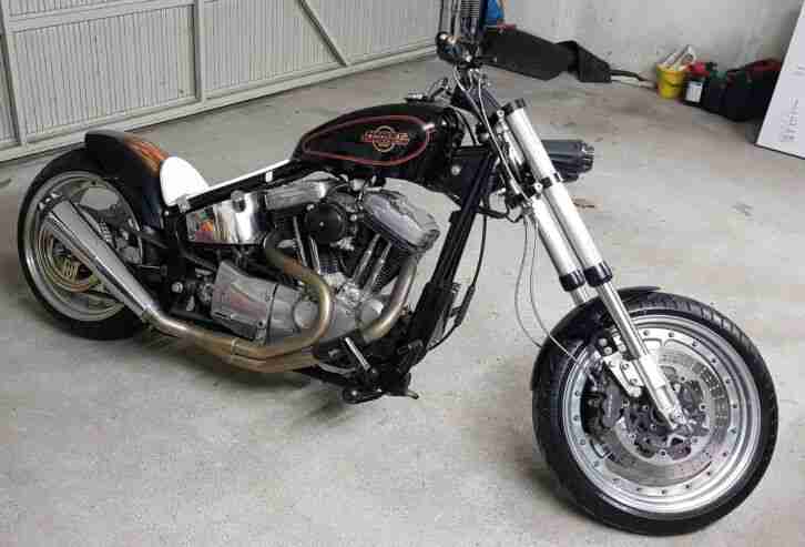 Harley Davidson Custom 1200 HD-Eck Umbau
