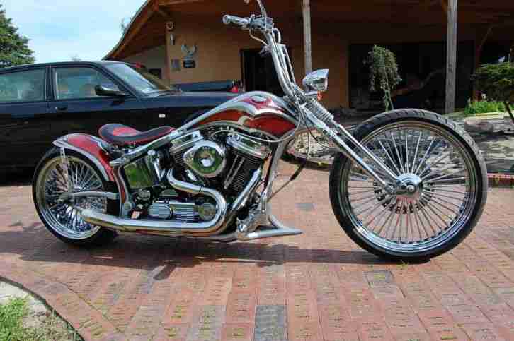 Harley Davidson Custom, 23 Zoll, Springer, Evo - Motor, Rarität und Einmalig !
