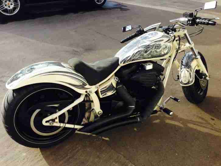 Harley Davidson Custom Bike Dragstyle 250er